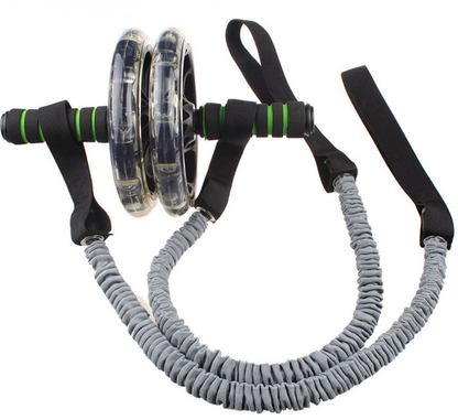 Abdominal wheel auxiliary pull rope