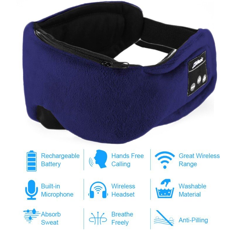 Earphone Music Headband Sleeping Eye Mask