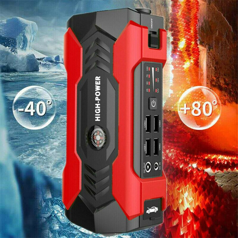 Car Jump Starter Power Bank 200-600A Portable Charger Car Booster 12V Auto Starting Device Emergency Battery Car Start