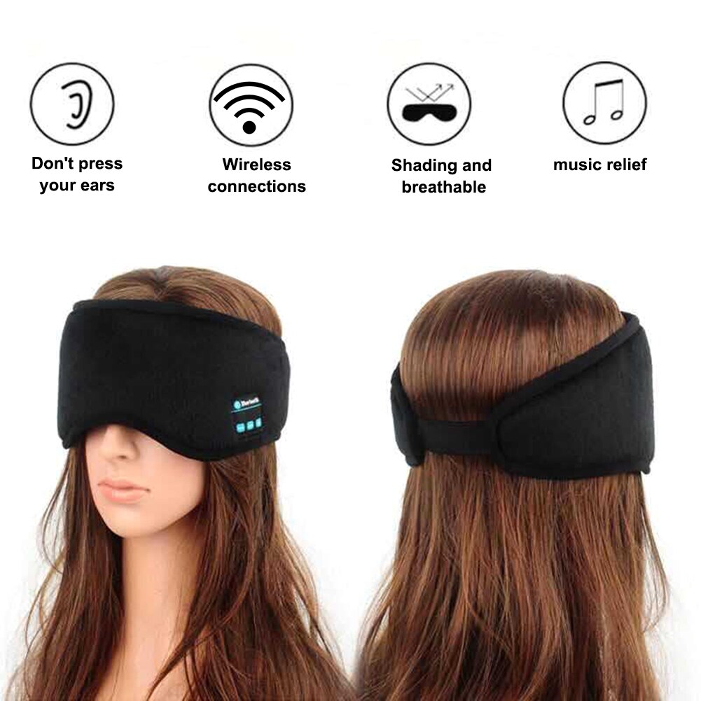 Products 3D Stereo Sleeping Eye Mask Bluetooth 5.0