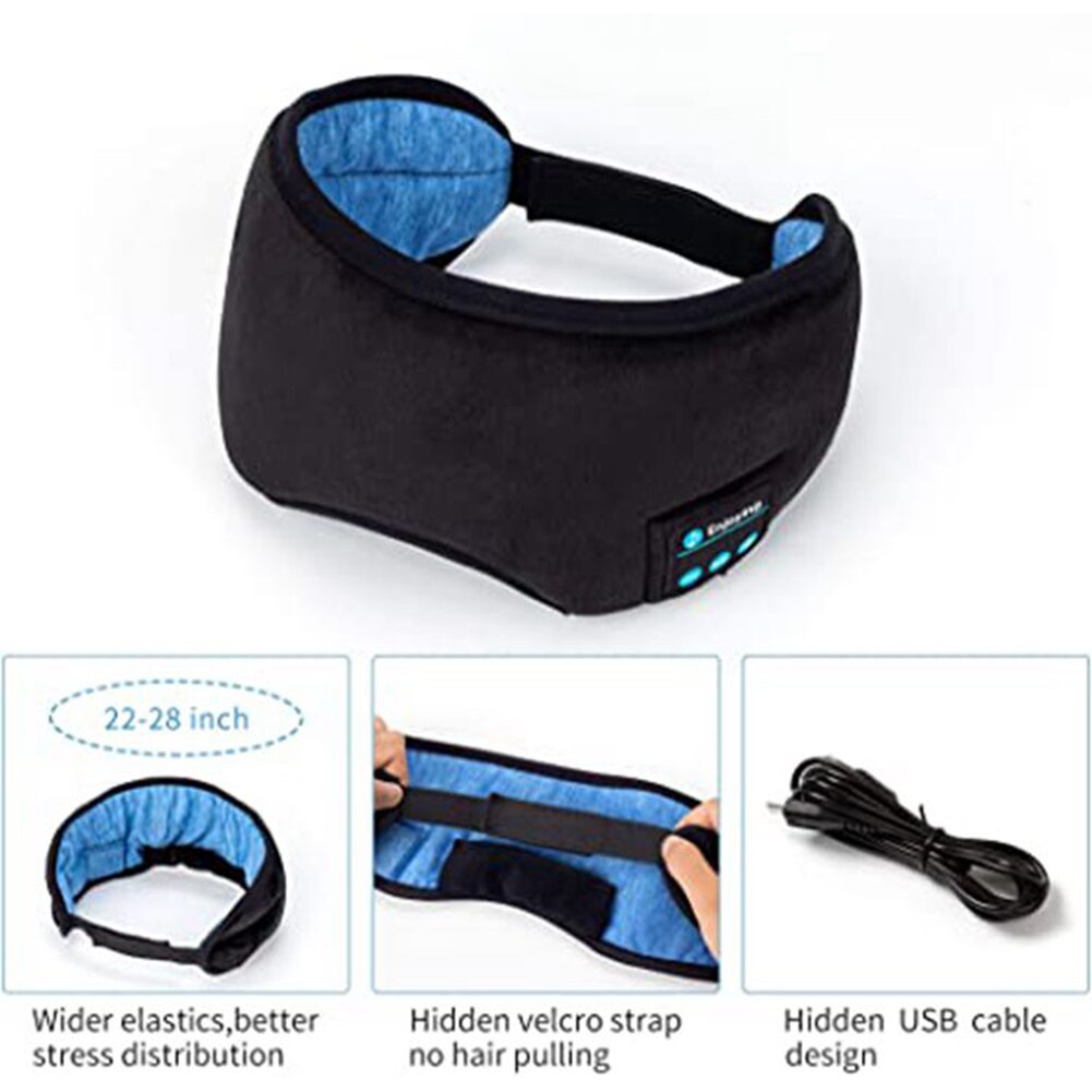 Products 3D Stereo Sleeping Eye Mask Bluetooth 5.0