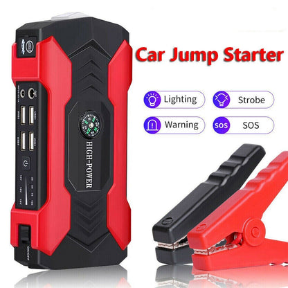 Car Jump Starter Power Bank 200-600A Portable Charger Car Booster 12V Auto Starting Device Emergency Battery Car Start