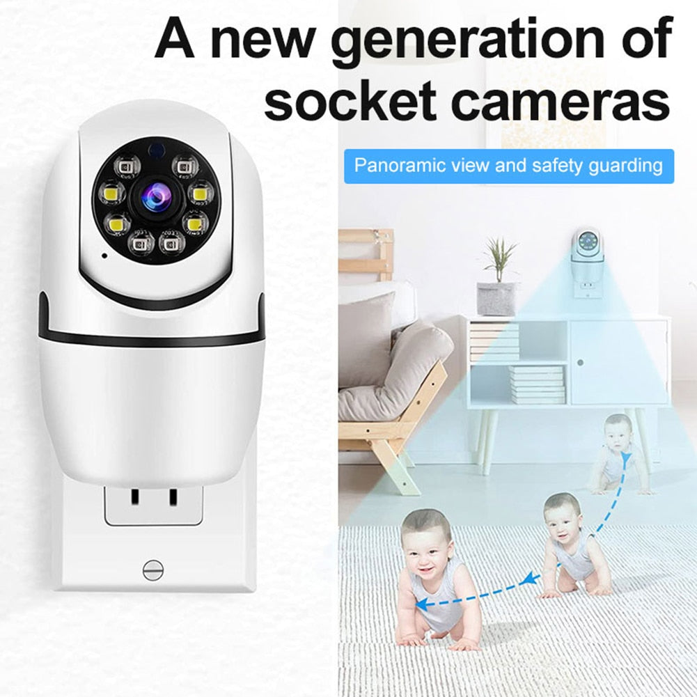 2.4G WiFi Security Camera Two-way Audio 2MP 1080P Wireless IP Camera Wall Mounted IR Night Vision Motion Detection Baby Monitor