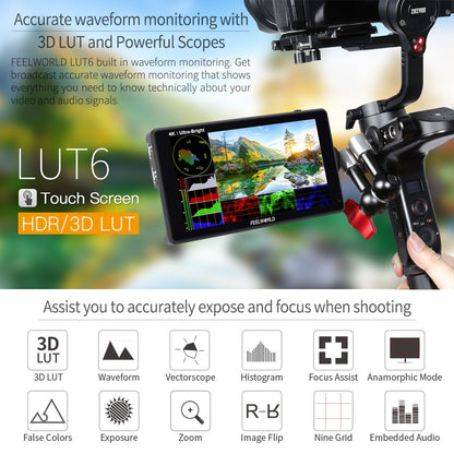 Touch Screen on Camera Field DSLR Monitor