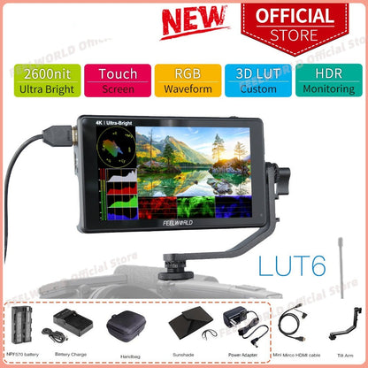 Touch Screen on Camera Field DSLR Monitor