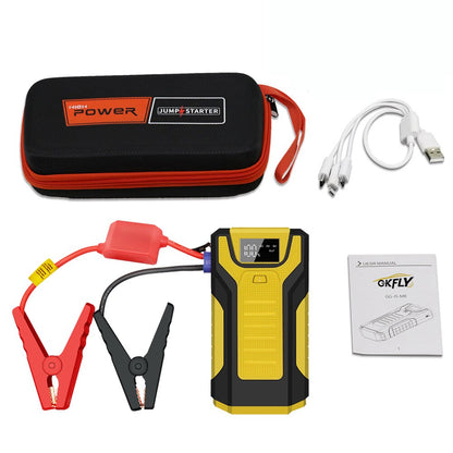 GKFLY Car Jump Starter Portable 12V Petrol Diesel Starting Device Cables Portable Power Bank 1200A Car Battery Charger Buster