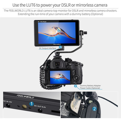 Touch Screen on Camera Field DSLR Monitor